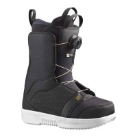 Salomon - Pearl BOA Black Gold Womens Snowboard Boots